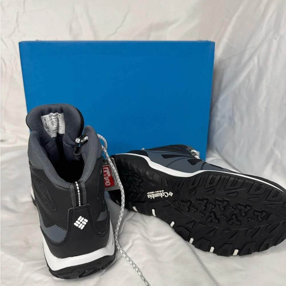 Columbia Black and Gray Athletic Trail Shoes